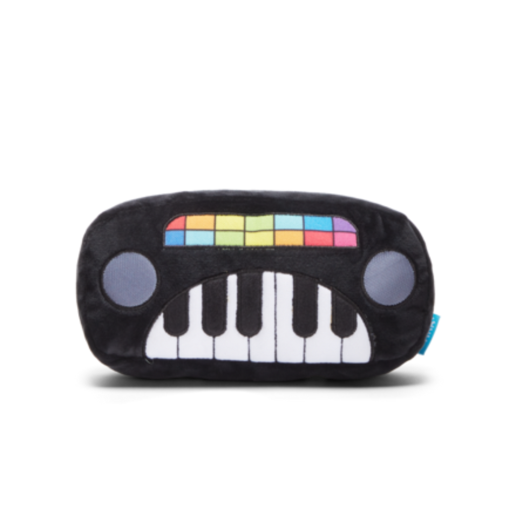 Squeaky Wonder Keyboard Plush Dog Toy