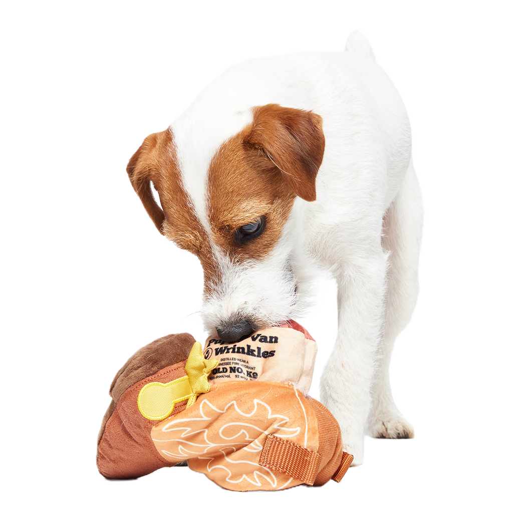 Bottoms Up Boot Plush 2-in-1 + Enrichment Dog Toy