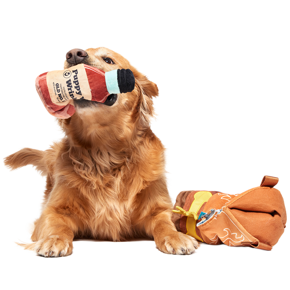 Bottoms Up Boot Plush 2-in-1 + Enrichment Dog Toy